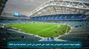 عقوبة فيفا تحاصر بالميراس بعد فوزه على الأهلي في كأس العالم للأندية 2025